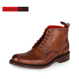 Jeffery-West 3101 定制手工皮鞋真皮做旧男士时尚短靴