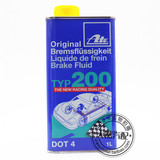德国 ATE 刹车油TYP200 DOT4 最新蓝色妖姬 竞技型 280℃超高沸点