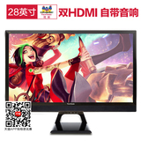 优派VX2858sml 28寸显示器MVA 显示屏HDMI高清电脑显示器27寸
