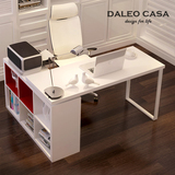 超时尚现代简约达里尔家居转角书桌极简设计电脑桌办公桌创意新品
