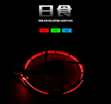 Jonsbo/乔思伯 日食 12025 12cm LED机箱风扇 红/蓝/绿 导光灯环