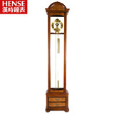 汉时欧式报时落地钟实木立钟 酒店创意座钟摆钟客厅机械钟HG96125
