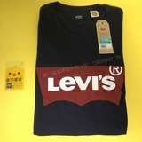 泰国免税店代购 Levi's李维斯男士Logo印花纯棉打底衫短袖T恤