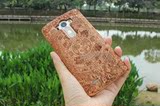 LG G3手机壳木质G3保护壳 天然实木 玛雅雕刻图案 G3手机套纯实木