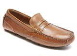 美国直邮Rockport/乐步M76501男鞋圆头套脚耐磨缓震皮鞋乐福鞋