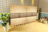 格林屏风隔断时尚客厅折叠移动现代简约实木玄关花纹中式屏风座屏