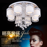 现代简约客厅吸顶灯 LED水晶灯 卧室餐厅吊灯泡艺术顶灯圆形灯具