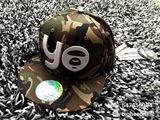 ［实力现货］aape x yo'hood snapcap 刺绣 可调节 迷彩 棒球帽