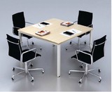 办公桌小型洽谈桌方形会议桌椅组合谈判桌阅览打包培训桌办公家具