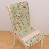 浪漫田园椅垫 餐椅坐垫椅套 连体椅垫 可定做尺寸清雅时尚椅垫