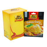 泰国进口泰国菜西餐调味料 丽尔泰黄咖喱酱50g*12包 多省包邮