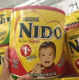 美国直邮Nestel雀巢NIDO 儿童奶粉 全脂即溶奶粉2200g一岁以上