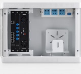 光纤箱家用小号弱电箱带锁多媒体信息集线箱140 200布线空箱
