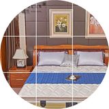 经济型老人弹簧床垫席梦思1.5m1.8米酒店双人床 偏软成人海绵床垫
