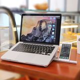酷奇苹果macbook笔记本支架铝合金散热器戴尔华硕HP托架14 15.6寸