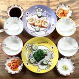 雅诚德生肖搭配陶瓷碗碟套装 家用瓷碗盘子陶瓷餐具套装饭碗饭盘