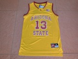 亚利桑那州立大学版 黄色 NCAA 13号哈登 球衣 火箭队 篮球服