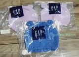 国内现货 Gap 美国正品 儿童毛线帽 可爱小耳朵 粉紫色/蓝色