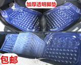 北京现代朗动三厢瑞纳胜达ix35悦动名图汽车加厚加大透明塑料脚垫