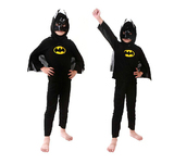 圣诞节儿童演出服装男 蜘蛛侠衣服男童 表演服饰蝙蝠侠超人紧身衣