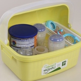 食品级pp母婴儿童奶瓶盒晾晒干燥架餐具奶瓶干燥架防尘沥水杯碗筷