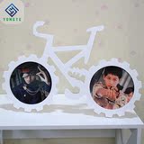 5寸7寸创意自行车个性儿童宝宝影楼 摆台挂墙 相架相框 特价包邮