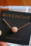 预售 美国代购纪梵希Givenchy项链 锁骨链 水晶转运珠 施华洛世奇