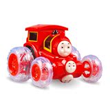 车特技翻滚车卡通车男女孩儿童玩具可充电玩具车特技车托马斯遥控