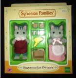 森林家族  sylvanian families 美版UK 猫母亲 猫父亲 吹风机