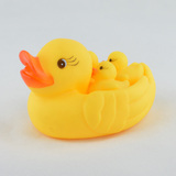 婴儿玩具 儿童洗澡玩具洗澡鸭子小黄鸭宝宝洗澡玩具戏水鸭子 包邮