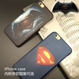 热卖蝙蝠侠超人小丑手机壳正义联盟苹果iPhone45se6splus磨砂保护