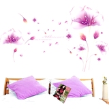 贴画头田园墙纸欧式浪漫花卉房间装饰品 墙壁贴纸墙贴卧室温馨床