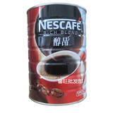 亏本充量包邮雀巢速溶纯咖啡黑咖啡醇品罐装500g克台湾版香港版