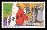 K-YP15佛得角1992样票甘蔗及用压榨机压榨甘蔗的工人等
