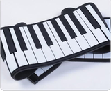 an2016新款88键可充电手卷加厚手感带外音喇叭便携式软钢琴