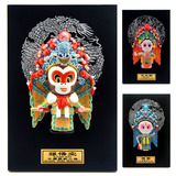 中国风特色京剧娃娃工艺品家居装饰品摆件挂件壁饰猴年送老外礼品
