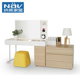 纳威时尚卧室梳妆台 现代简约小户型化妆桌组合烤漆家具DR081