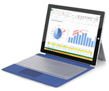倍晶 微软Surface Pro4 3 2 1键盘保护膜平板电脑实体键盘膜贴膜