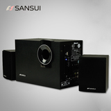Sansui/山水 GS-6000(13D)多媒体电脑音响低音炮笔记本蓝牙小音箱