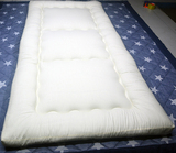 德润外贸出口日本尾单精梳纯棉榻榻米床垫学生寝室床褥加厚床垫