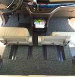 2015款丰田塞纳 埃尔法 港版 普瑞维亚脚垫 7座专用汽车丝圈脚垫