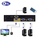 VGA切换器2进1出 二进一出电脑显示器视频切换器 音频切换CKL-21S