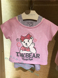 TeenieWeenie童装专柜正品代购2016夏款女童短袖T恤TKRA62551A
