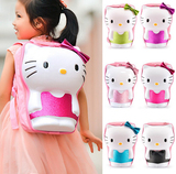 可爱儿童拉杆箱HelloKitty3D猫子母旅行箱女卡通行李箱潮书包背包