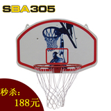 SBA305-005 简易挂壁式休闲户外室内篮球板 含篮筐和篮网的篮球框