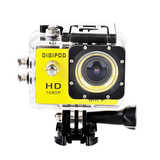 缔杰 防水运动相机高清水下摄像机 1080P DV记录仪 WIFI运动版
