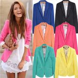 XS-XL 2016 spring summer women fashion blazer jacket coat s
