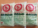 鳄鱼牌 泰国进口白西米 小西米椰汁西米露 为记鳄鱼西米500g*5包