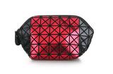 包邮欧莱雅新品包 黑色红色菱格方格米字纹格小包 化妆包