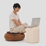 十八纸客厅创意茶几小矮凳折叠欧日式简约个性换鞋圆凳子极美家具
